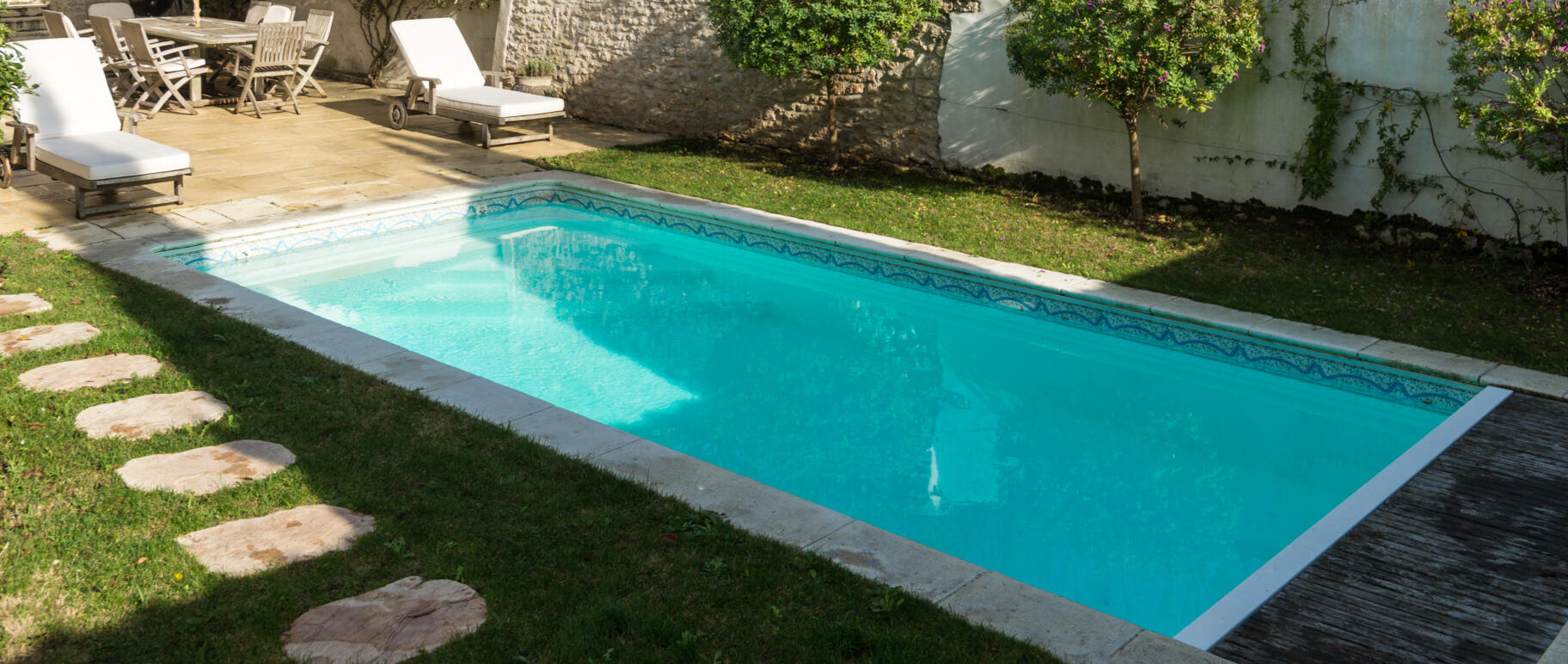 piscine construction fini de la piscine
